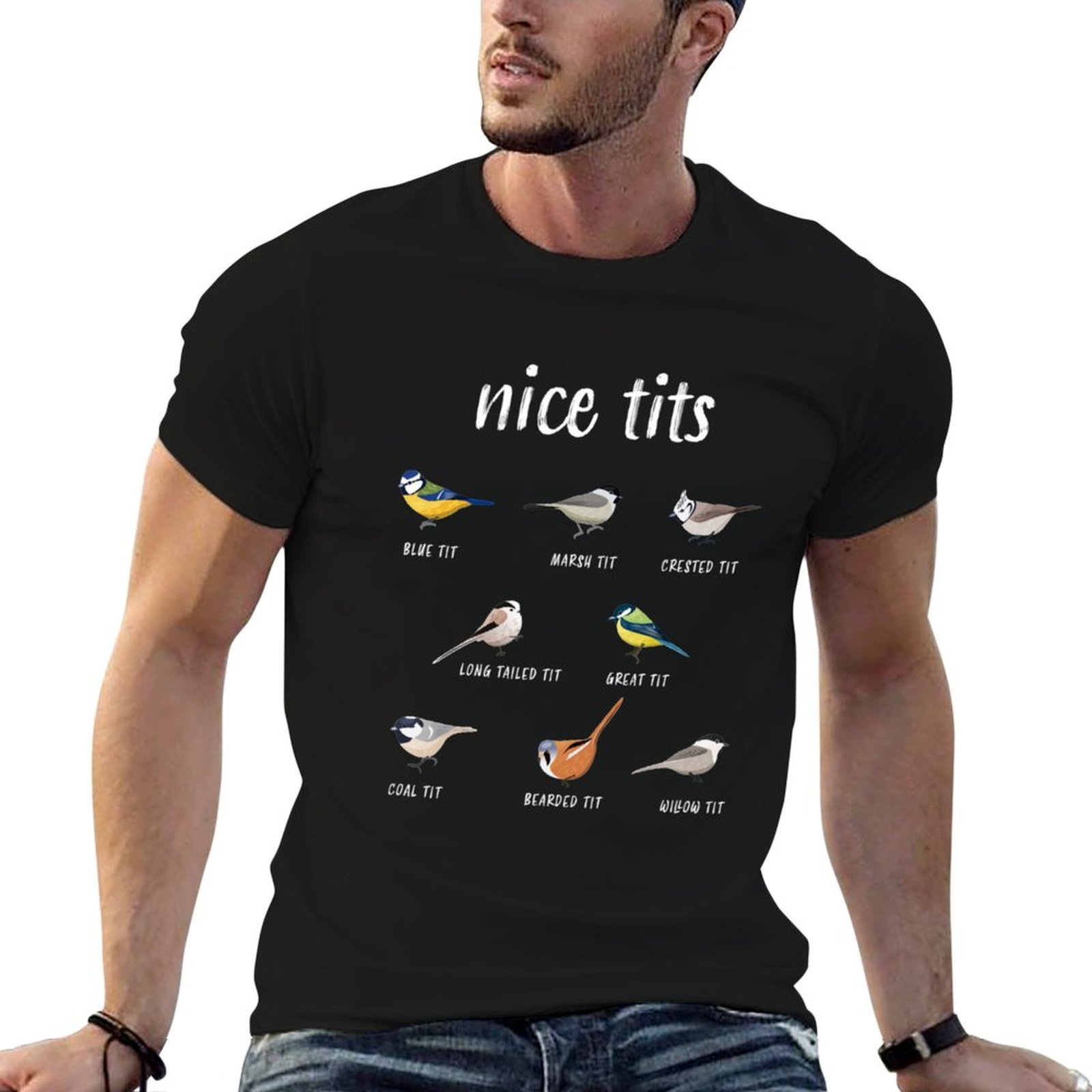 Luxury Watch Nice - Camiseta divertida con estampado de aves