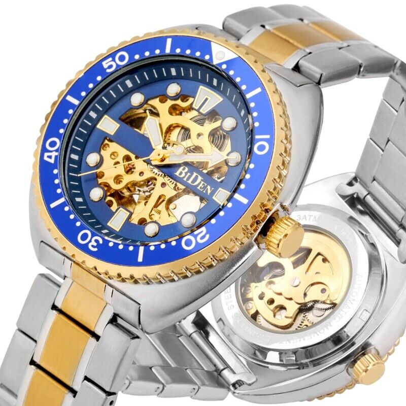 Luxury Watch Nice - BIDEN-Reloj de pulsera de acero para