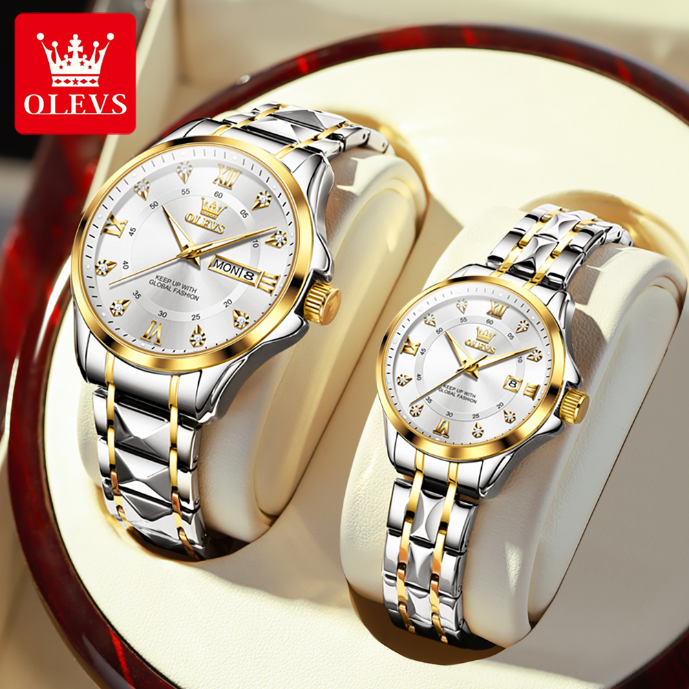Luxury Watch Exchange - OLEVS 2906 reloj de pareja Original