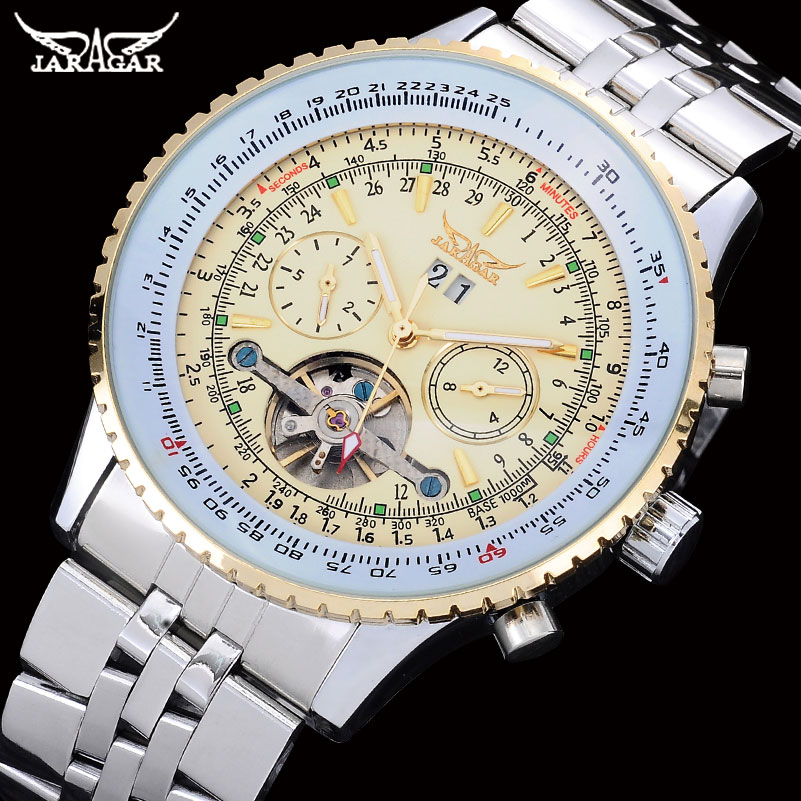 Minute Repeater Watch - JARAGAR-reloj de pulsera para hombre, de