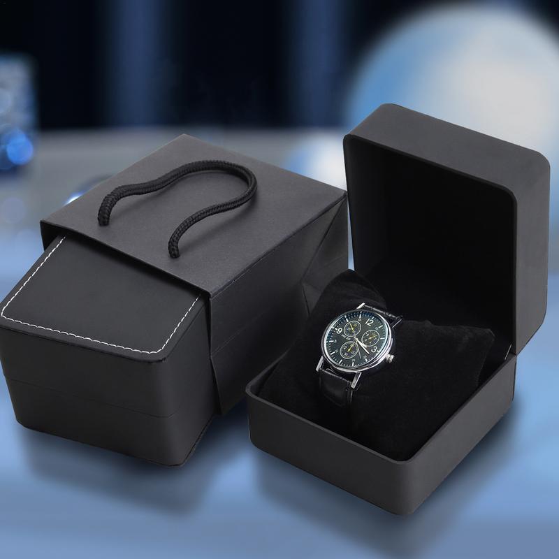 Luxury Watch Case Travel - Caja de almacenamiento de reloj de