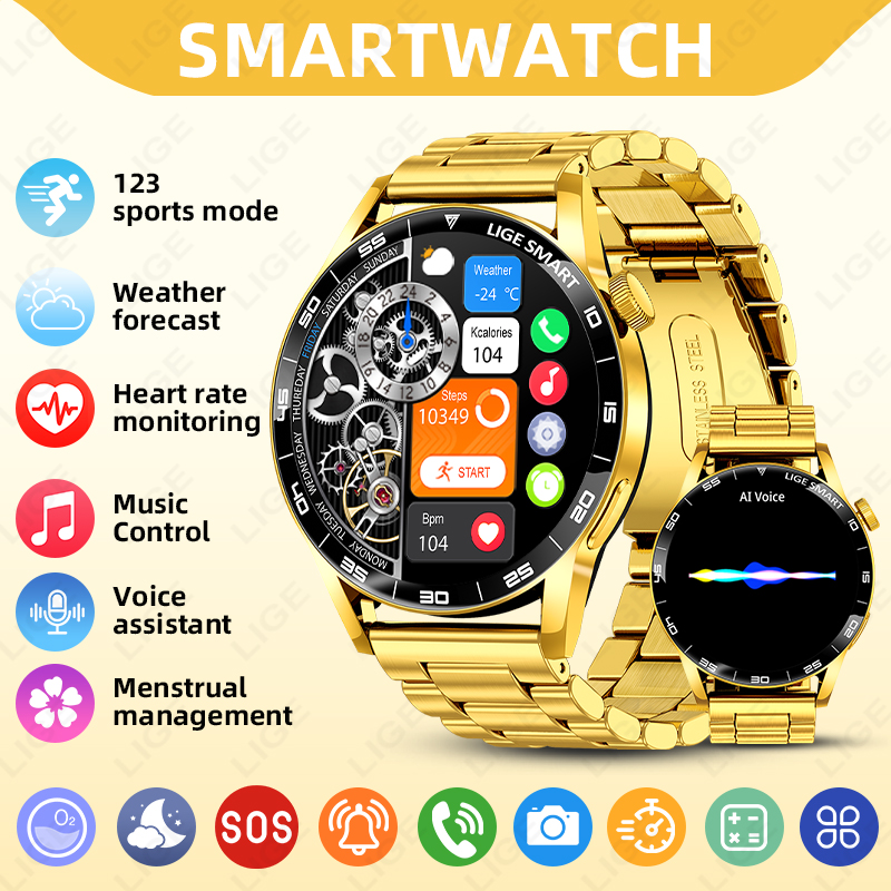 Luxury Watch In The World - Reloj inteligente LIGE de lujo para