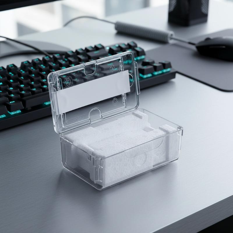 Luxury Watch Case Travel - Estuche Transparente Vintage para un Solo
