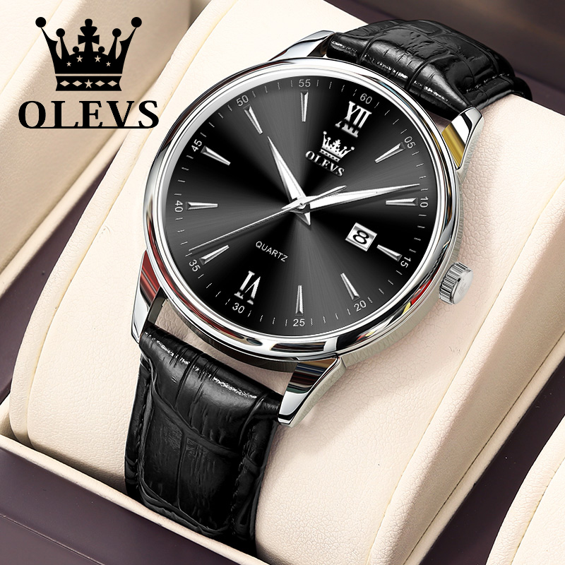 Luxury Watch Manufacturers - OLEVS-reloj de cuarzo para hombre, accesorio