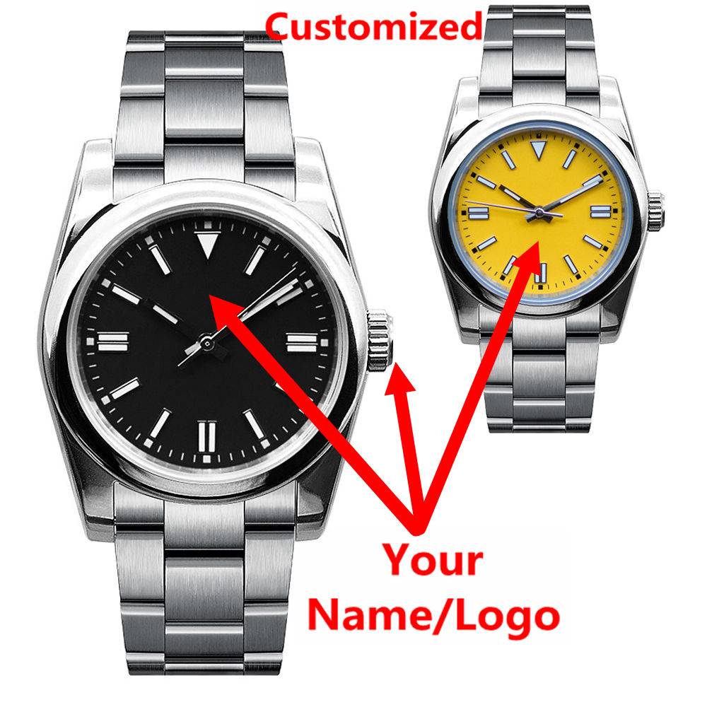 Luxury Watch Exchange - Reloj de pulsera personalizado con logotipo