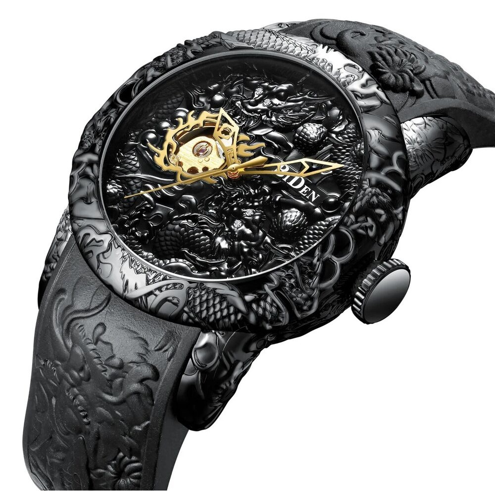 Luxury Watch Nice - Reloj BiDen de lujo con escultura