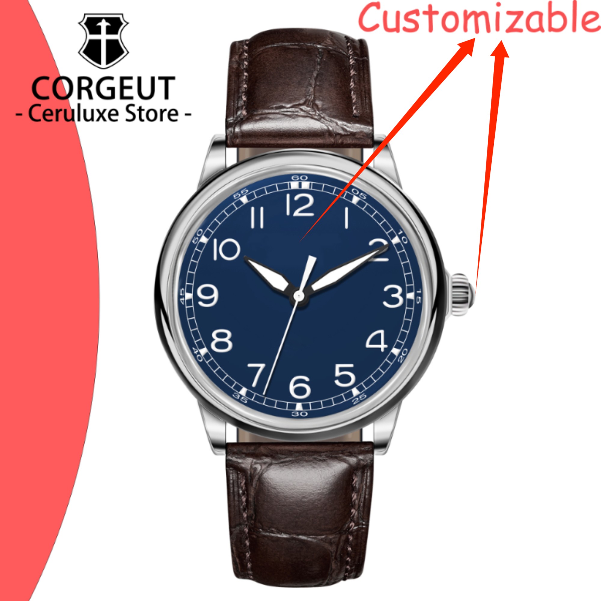 Luxury Watch Logo - Relojes de lujo mecánicos automáticos MIYOTA8215