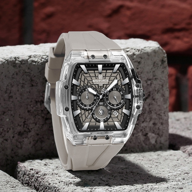 Minute Repeater Watch - Reloj Cronógrafo Multifuncional NAVIFORCE NF6113 para