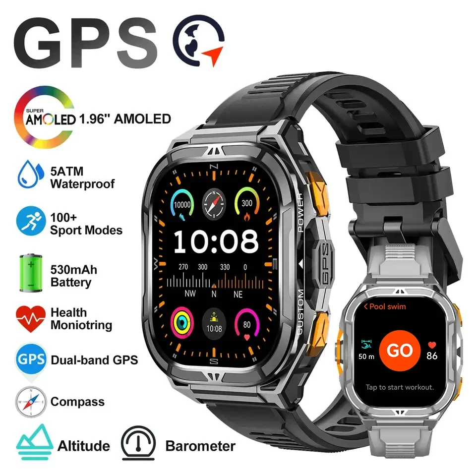 Luxury Watch In The World - Reloj Inteligente AMOLED de Lujo con