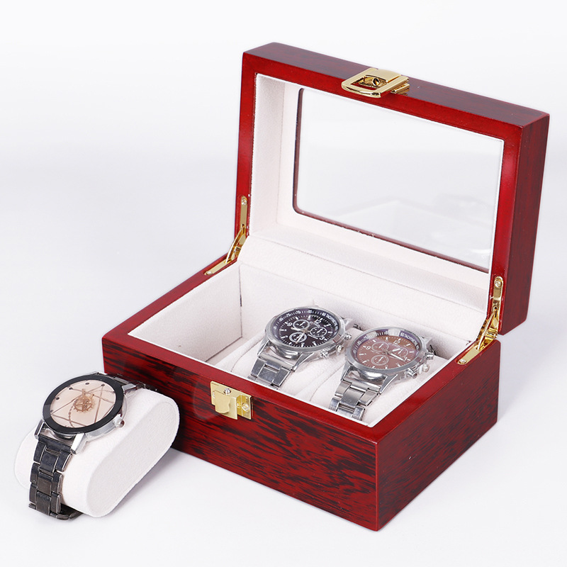 Caja de reloj de cuero PU de l - Luxury Watch Grade reseña y precio