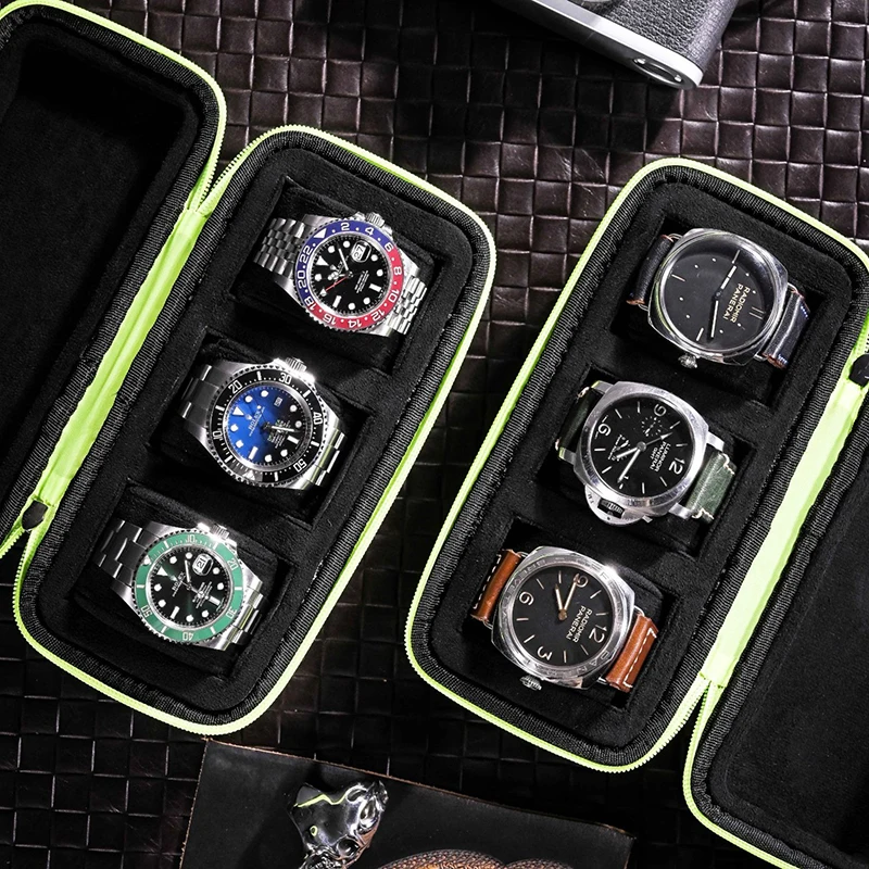 Relojes turísticos de lujo, bo - Luxury Watch Case Travel reseña y precio