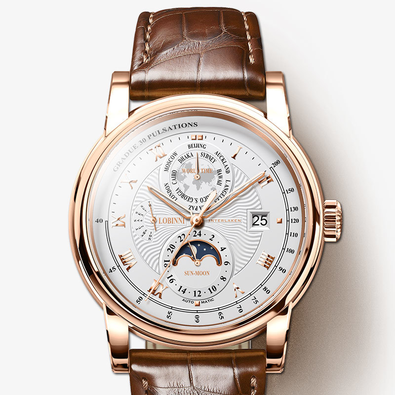 Nueva marca de lujo LOBINNI Se - Luxury Watch In The World reseña y precio
