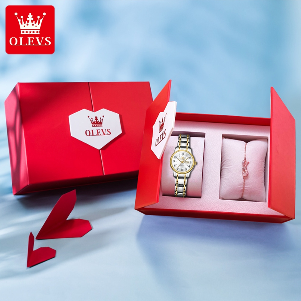 OLEVS 2891 relojes de marca de - Luxury Watch Cheap reseña y precio