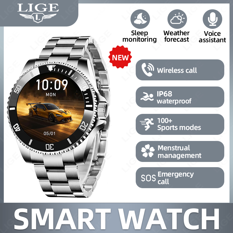 Reloj inteligente LIGE Busines - Luxury Watch In The World reseña y precio