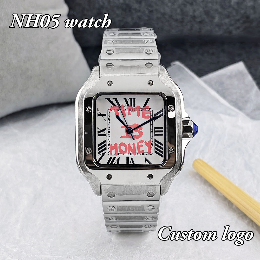 Nuevo reloj cuadrado NH05, rel - Luxury Watch Logo reseña y precio