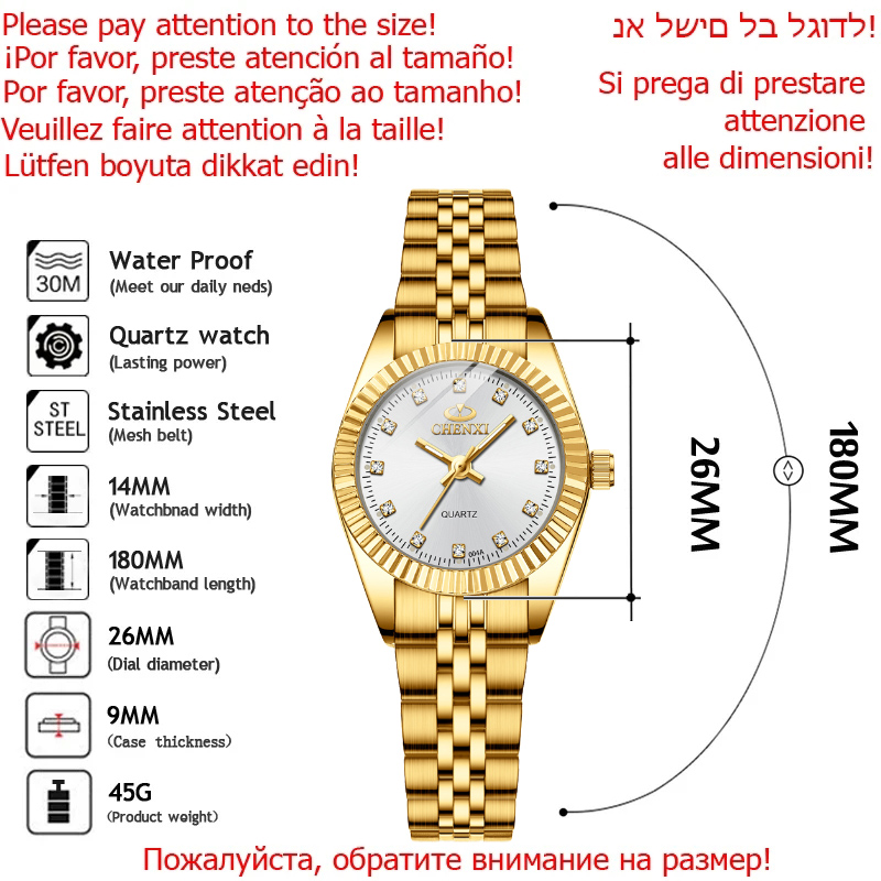 CHENXI, gran oferta, reloj de  - Luxury Watch On Sale reseña y precio
