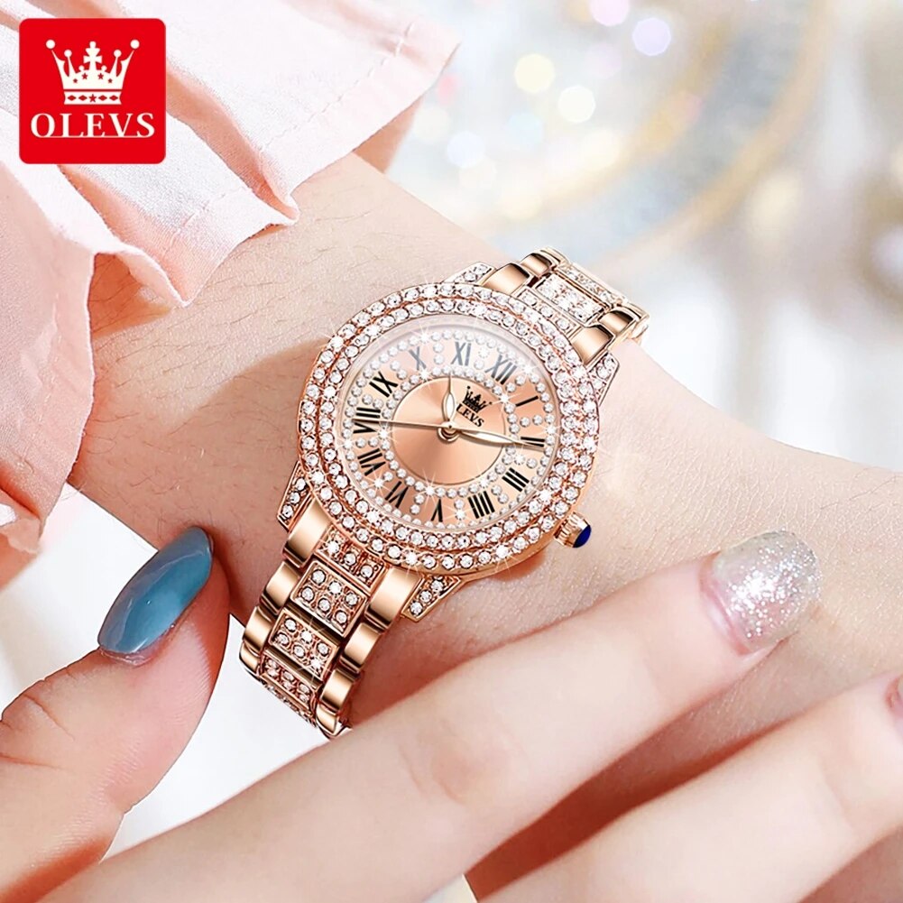 OLEVS 9943 reloj de cuarzo Ori - Luxury Watch Cheap reseña y precio