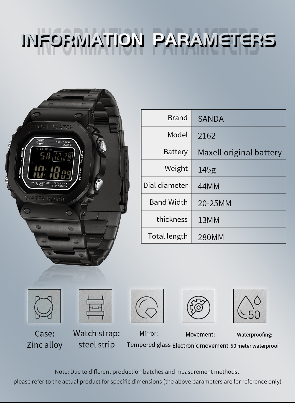 Reloj Digital electrónico SAND - Minute Repeater Watch reseña y precio