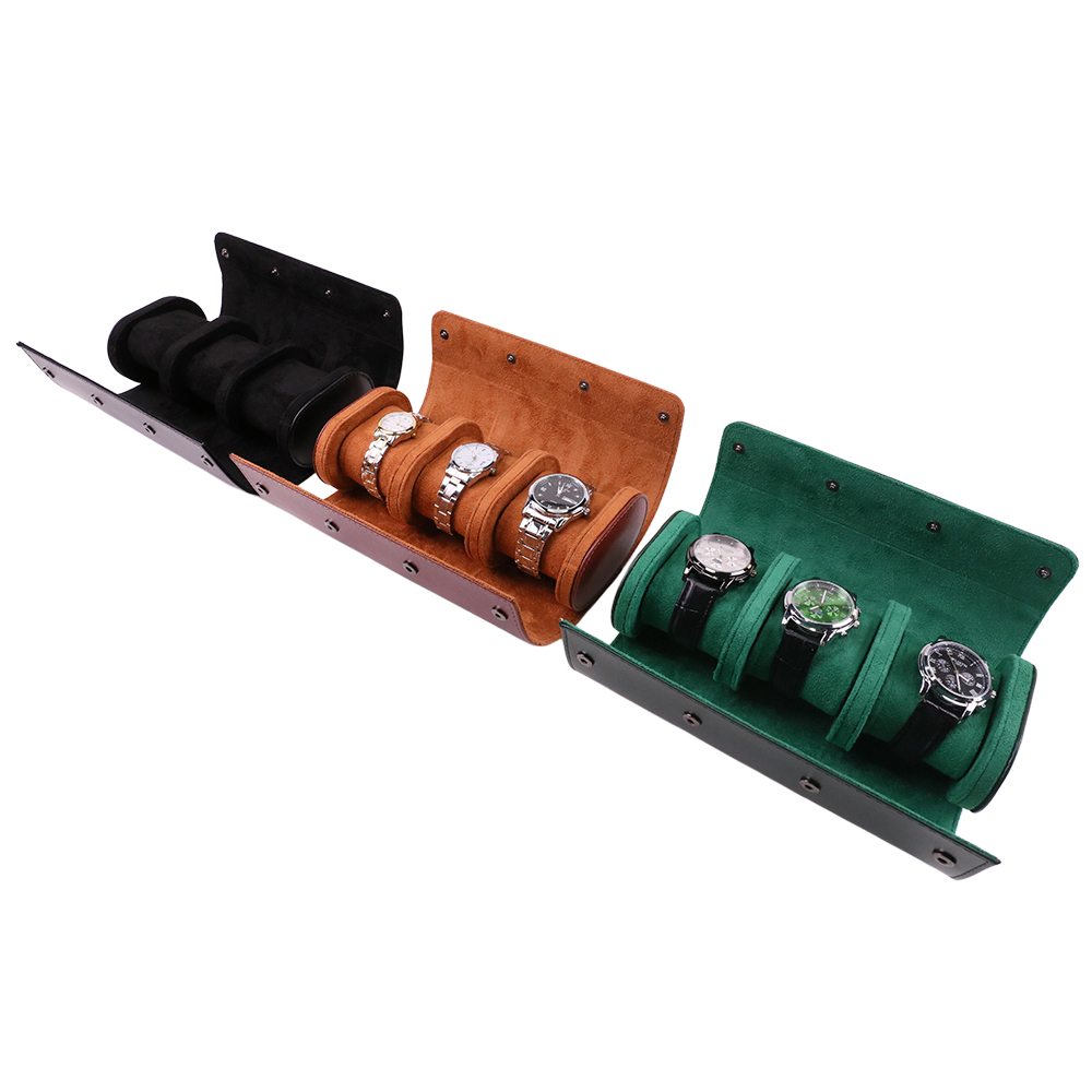 Reloj de cuero PU portátil de  - Luxury Watch Case Travel reseña y precio