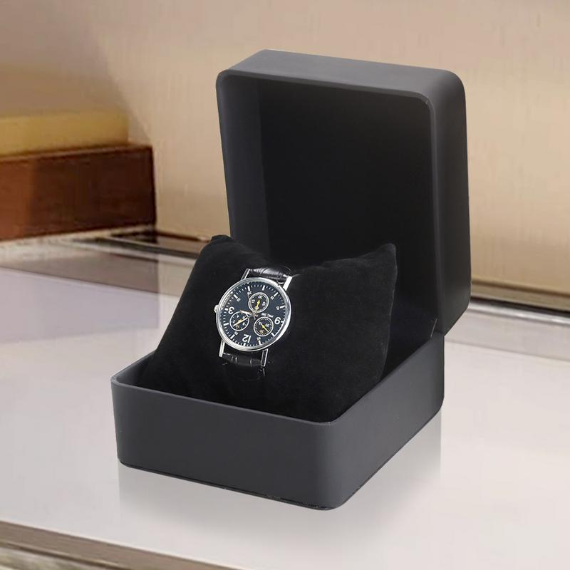 Caja de almacenamiento de relo - Luxury Watch Case Travel reseña y precio