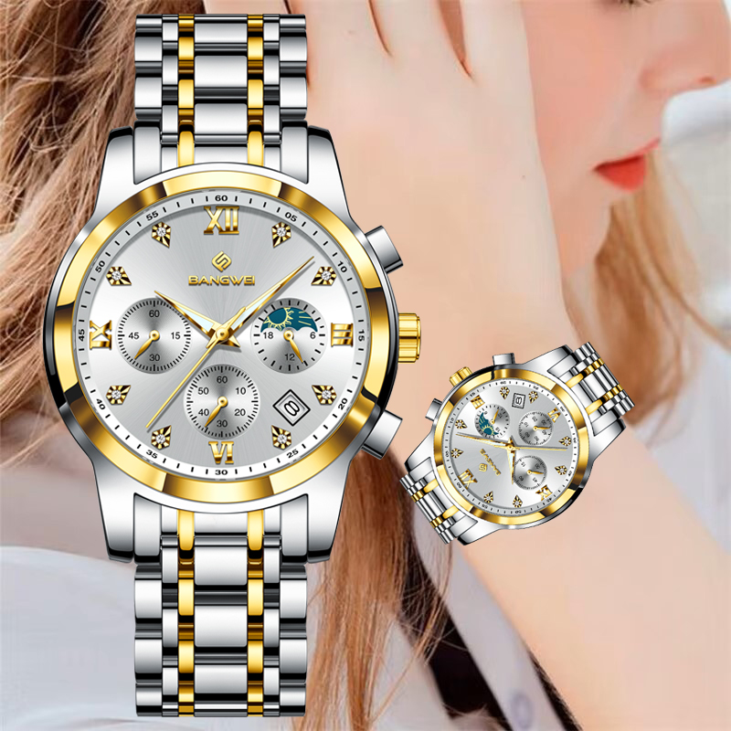BANGWEI, nuevo reloj de lujo c - Luxury Watch For Women reseña y precio