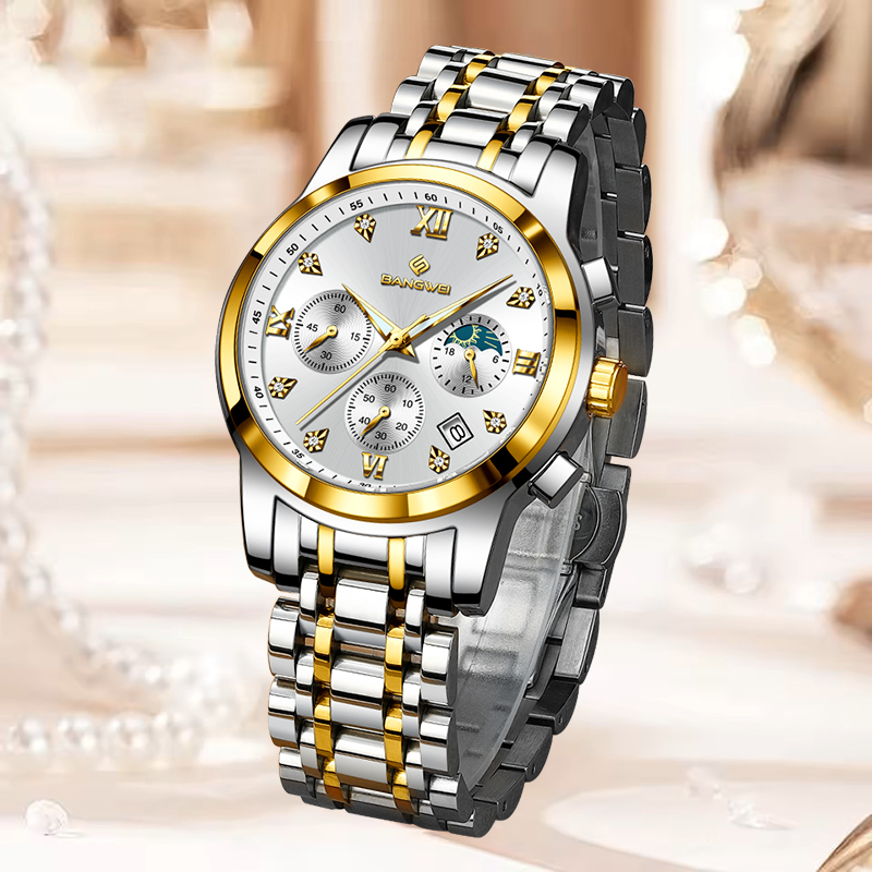 BANGWEI, nuevo reloj de lujo c - Luxury Watch For Women reseña y precio