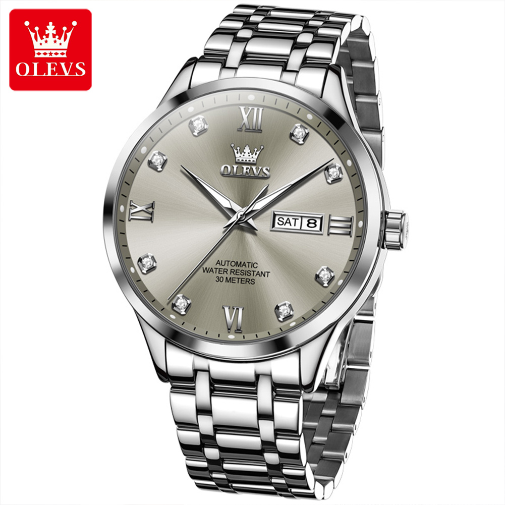 OLEVS-Reloj de pulsera para ho - Luxury Watch Manufacturers reseña y precio
