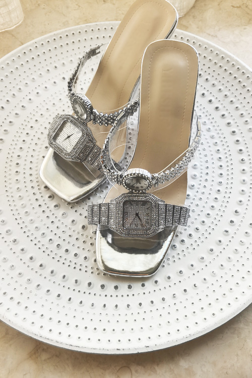 Sandalias de tacón alto con re - Luxury Watch For Women reseña y precio