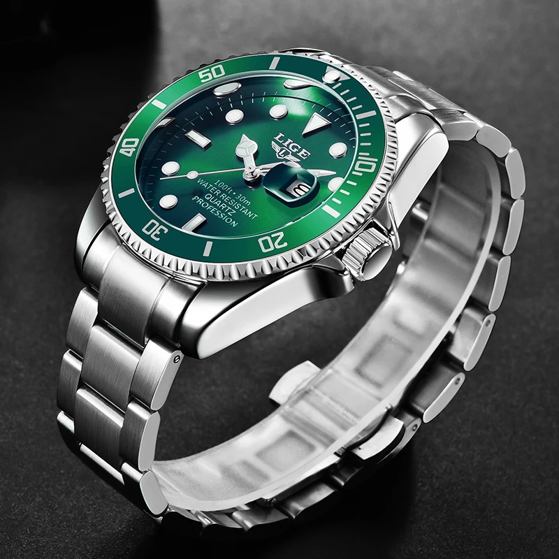 Reloj de buceo LIGE de lujo a  - Luxury Watch Manufacturers reseña y precio