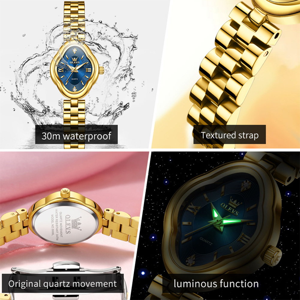 OLEVS nuevo reloj de cuarzo pa - Luxury Watch Cheap reseña y precio