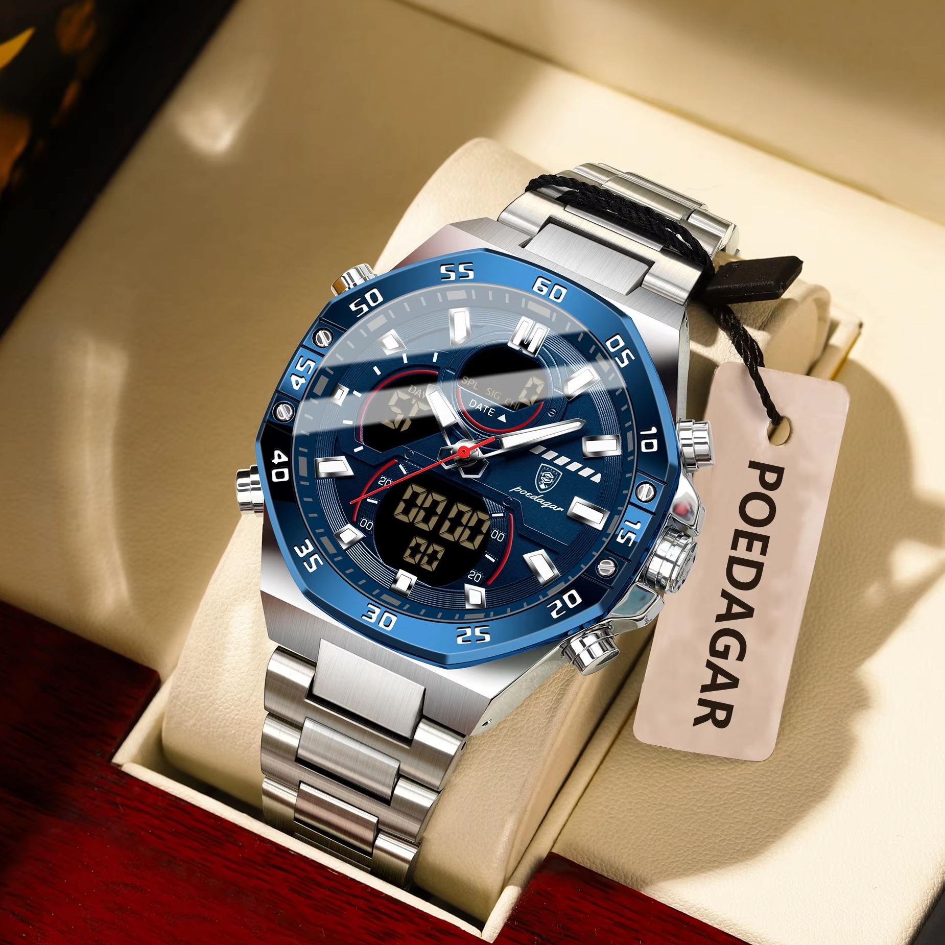 POEDAGAR, reloj superior para  - Minute Repeater Watch reseña y precio