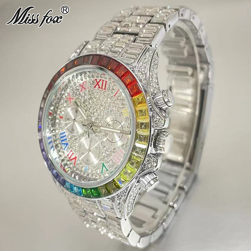MISSFOX-Reloj de pulsera de lu - Luxury Watch Manufacturers reseña y precio