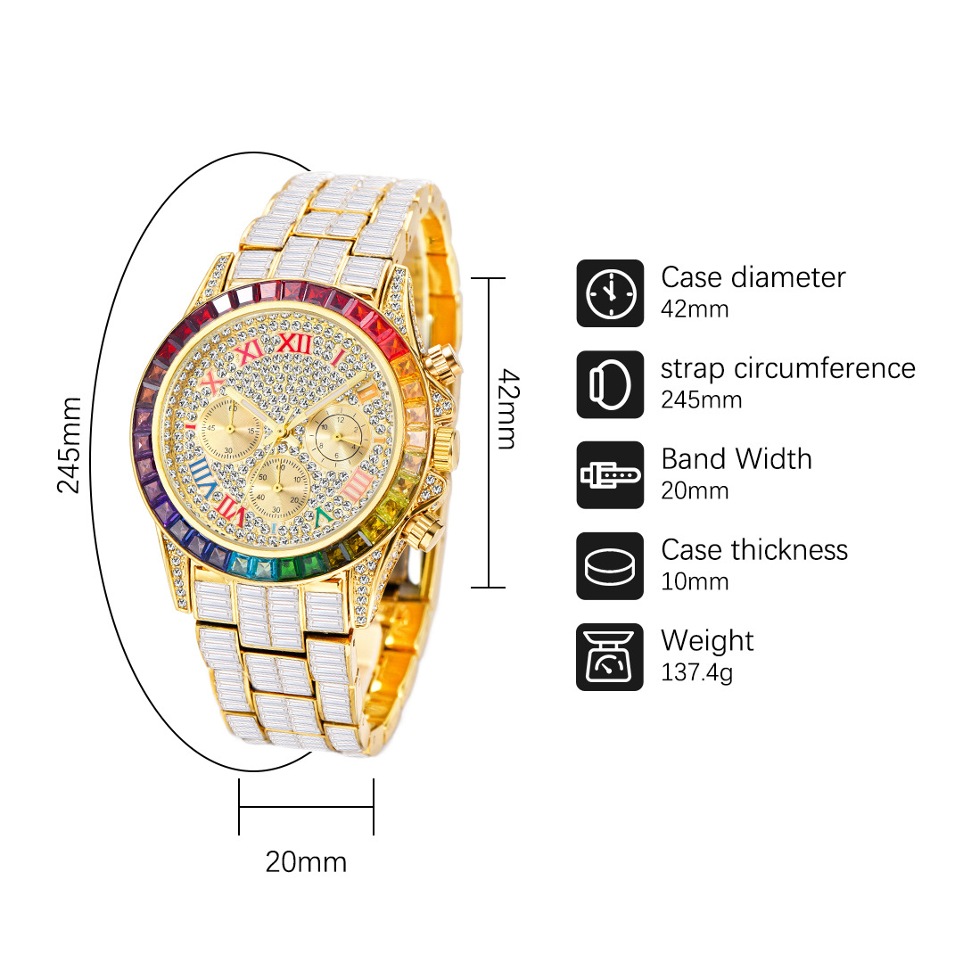 MISSFOX-Reloj de pulsera de lu - Luxury Watch Manufacturers reseña y precio