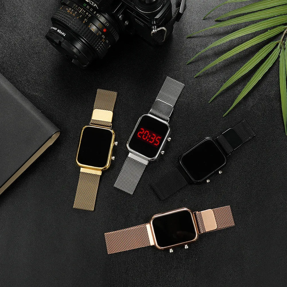 Relojes digitales LED rectangu - Luxury Watch Exchange reseña y precio