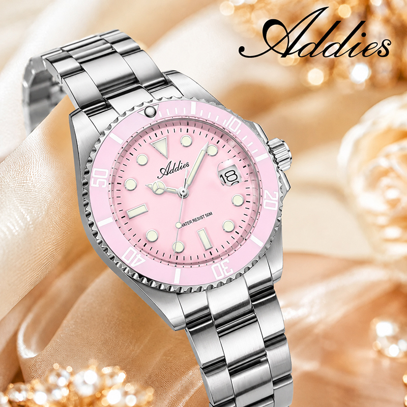Relojes ADDIES de 36mm y 50m r - Luxury Watch Case Travel reseña y precio