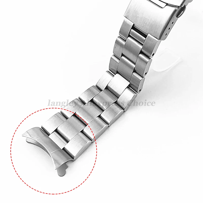 Enlace de extremo curvado para - Luxury Watch Cheap reseña y precio