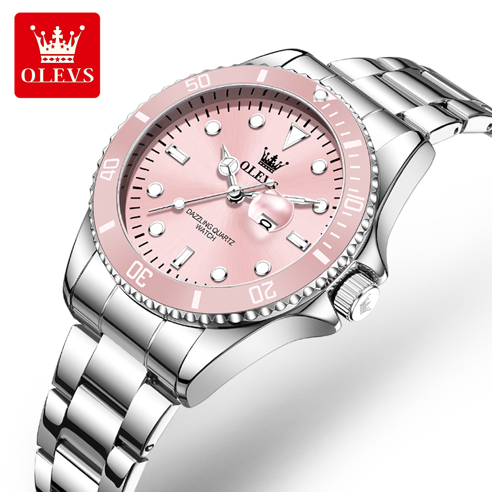 OLEVS-relojes de cuarzo de luj - Luxury Watch Cheap reseña y precio