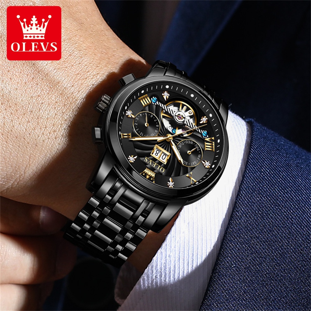 OLEVS Relojes clásicos para ho - Luxury Watch On Sale reseña y precio