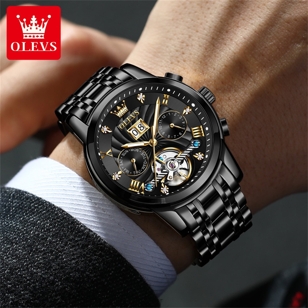 OLEVS Relojes clásicos para ho - Luxury Watch On Sale reseña y precio