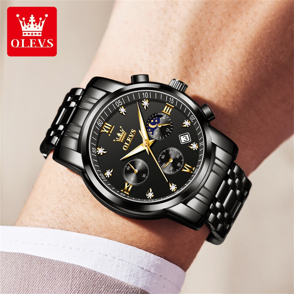 OLEVS Relojes populares para h - Luxury Watch Cheap reseña y precio