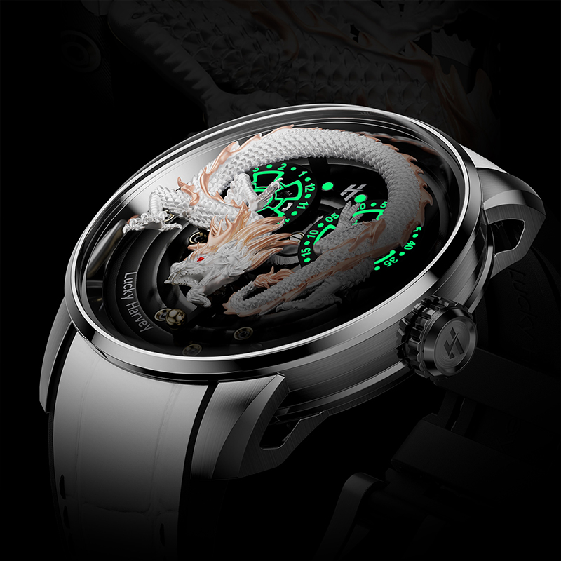Reloj de lujo Lucky Harvey con - Luxury Watch In China reseña y precio
