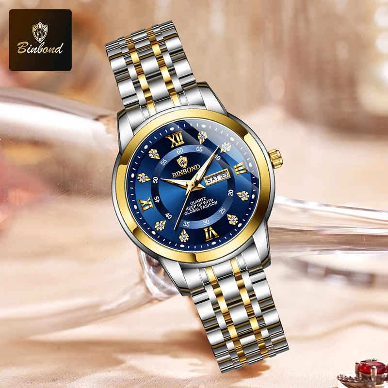 BINBOND B7169, relojes de cuar - Luxury Watch Index reseña y precio