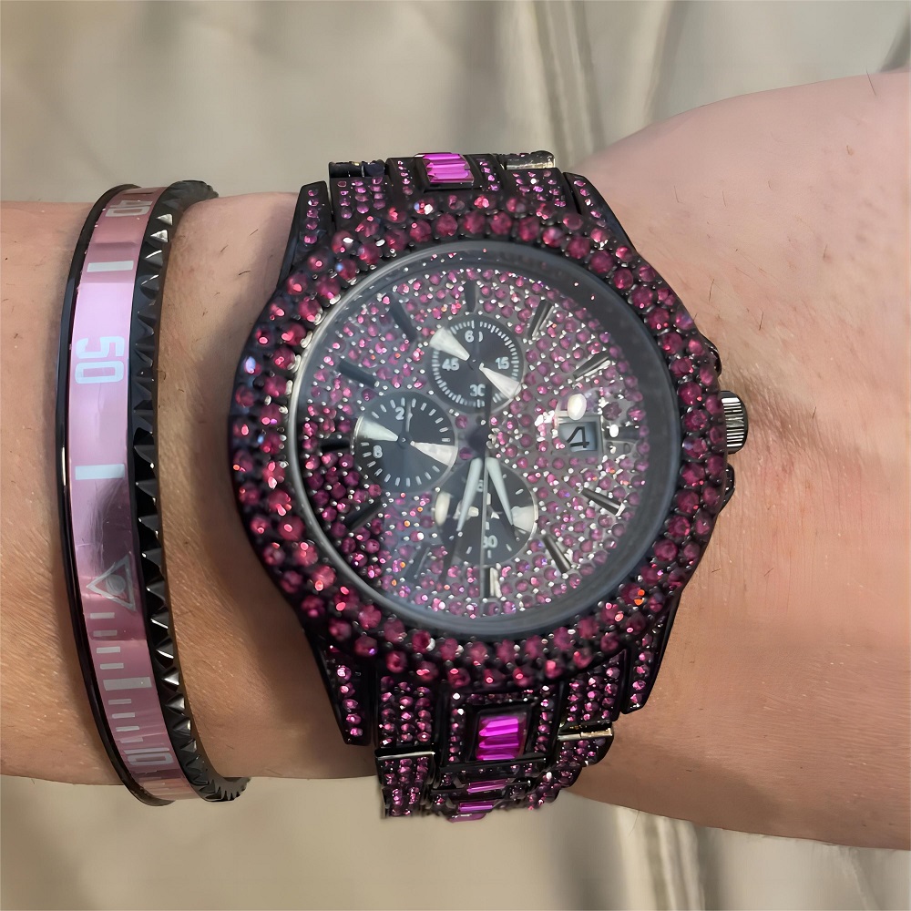 Venta caliente reloj de hielo  - Luxury Watch Manufacturers reseña y precio