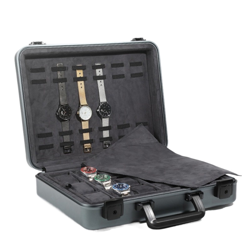 Caja de reloj de lujo de alumi - Luxury Watch Case Travel reseña y precio