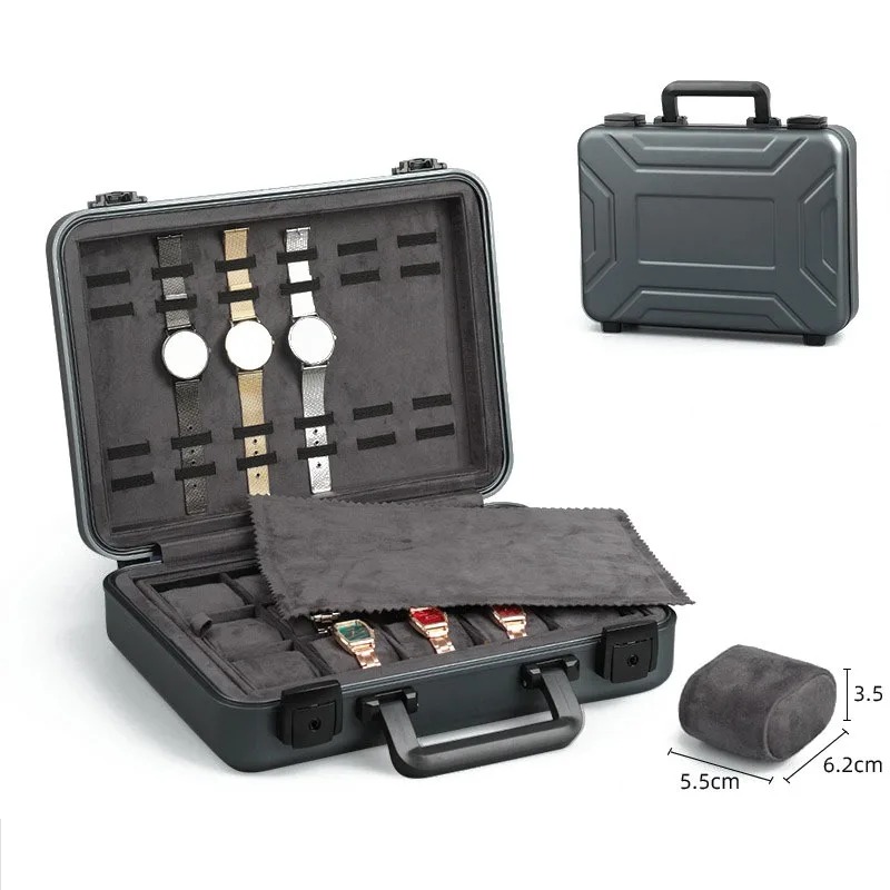 Caja de reloj de lujo de alumi - Luxury Watch Case Travel reseña y precio