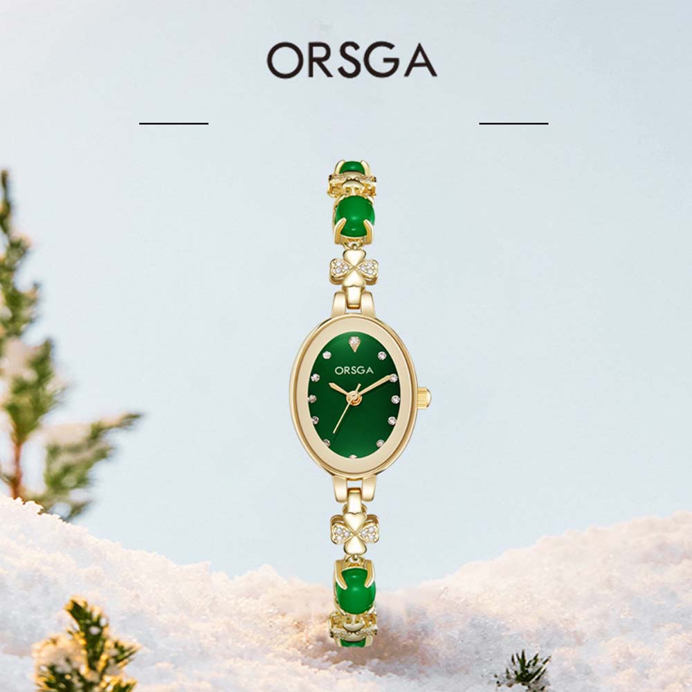ORSGA Reloj de cuarzo verde pe - Luxury Watch Grade reseña y precio