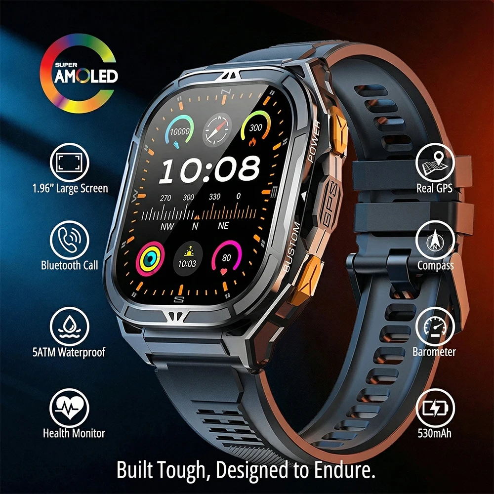 Reloj Inteligente AMOLED de Lu - Luxury Watch In The World reseña y precio