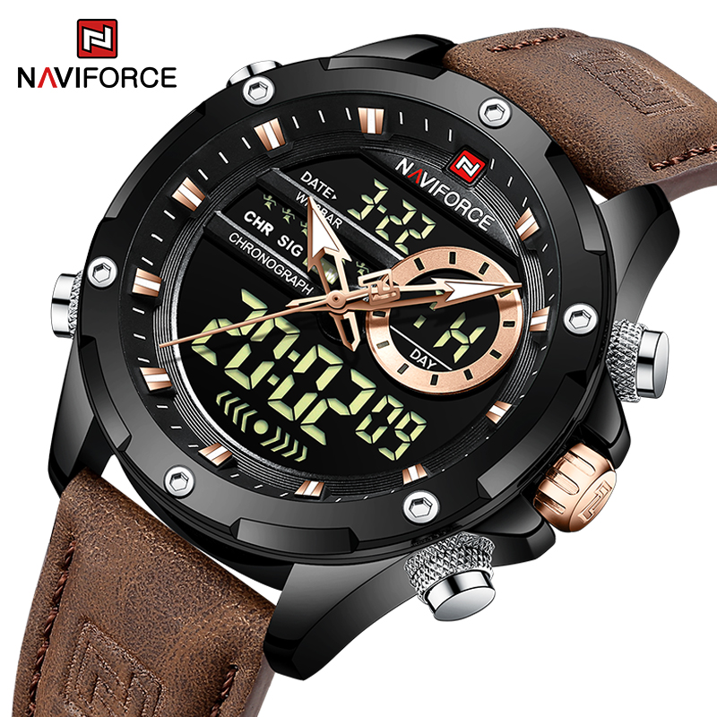 Nuevo Reloj NAVIFORCE para Hom - Luxury Watch Manufacturers reseña y precio