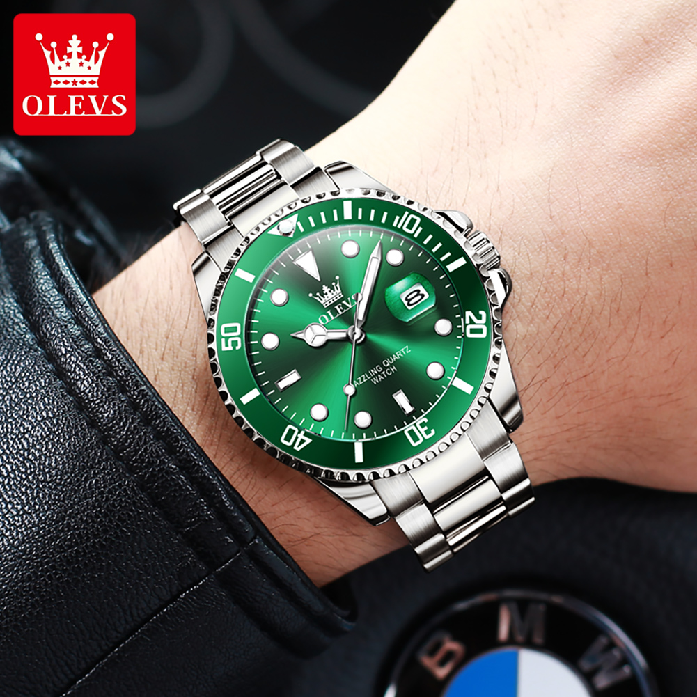 Relojes OLEVS para hombre 5885 - Luxury Watch Manufacturers reseña y precio
