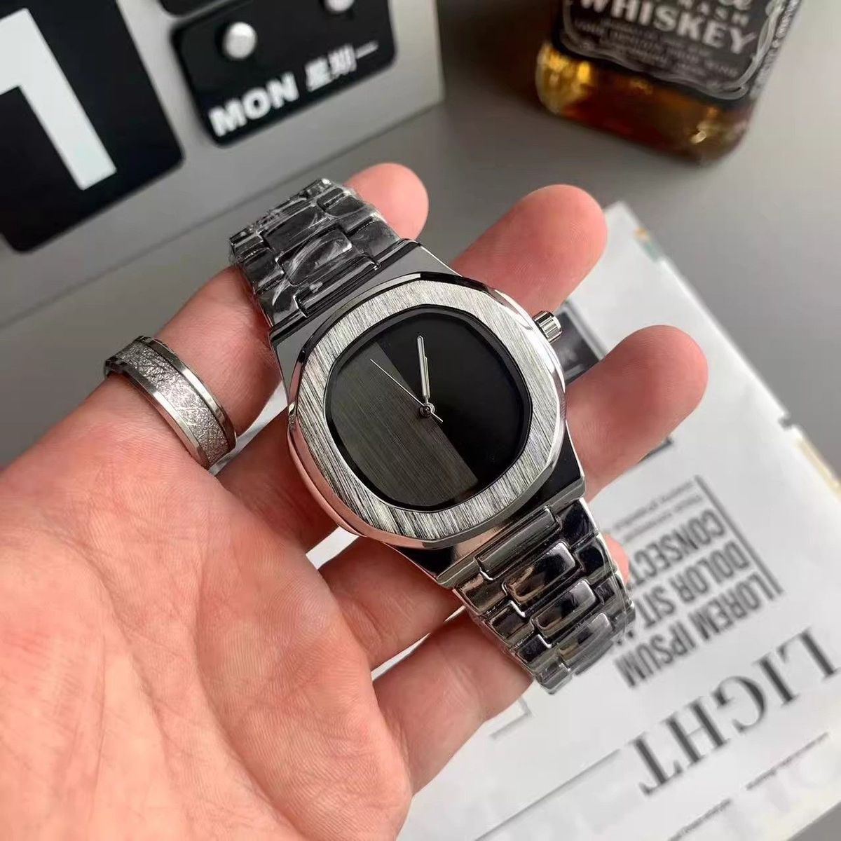 Reloj de Cuarzo para Hombre co - Luxury Watch Logo reseña y precio